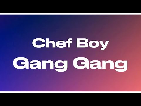 Chef Boy - Gang Gang ft. Rosecrans HopOut, YS, PhoPho8ight & Hitta J3