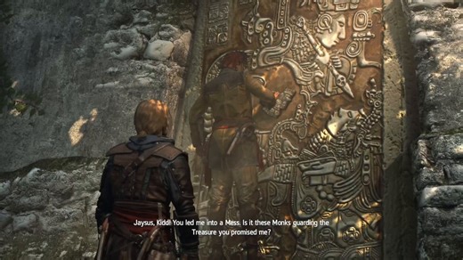 Assassin Leader: You gave the most evil men in the world the intel they needed for global domination! You killed our brothers and sisters in Havana, and now, you've led the templars here! All for money!James Kidd: He has the sense tho.Assassin Leader: ....AND?I'm in tears 😂 Guy is totally unconvinced. I love Black Flag.🏴‍☠️