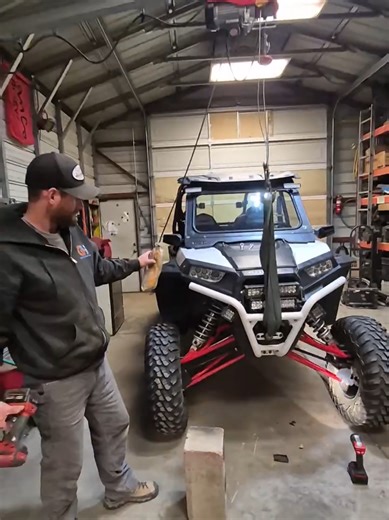 Spring kit install on this sxs. #install #springkit #samco #shockeepair