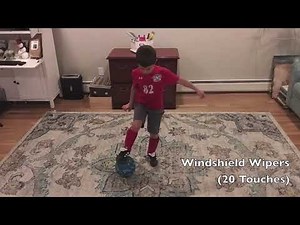 Youth Soccer U8 Core 100 Footwork