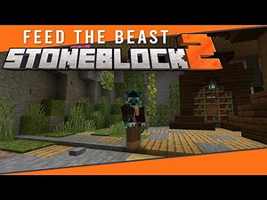 Stoneblock 2 -EP1- Stuck In A Hole! - Minecraft Bedrock Marketplace Map