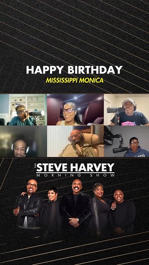 We’re wishing a very Happy Birthday to our Executive Producer, @mississippimonica 🎉 | Steve Harvey FM