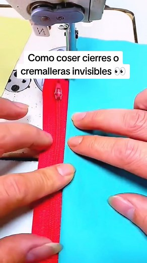 Cómo coser cierres invisibles: Tutorial de costura para principiantes