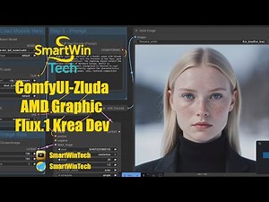 Install ComfyUI ZLUDA on AMD GPUs | Flux.1 Krea Dev Setup (Windows 10/11, 2025) (RX 6900…  - Partner