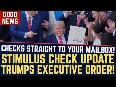 TRUMPS EXECUTIVE ORDER! $2000 Stimulus Check Update | No More Congressional Approval?