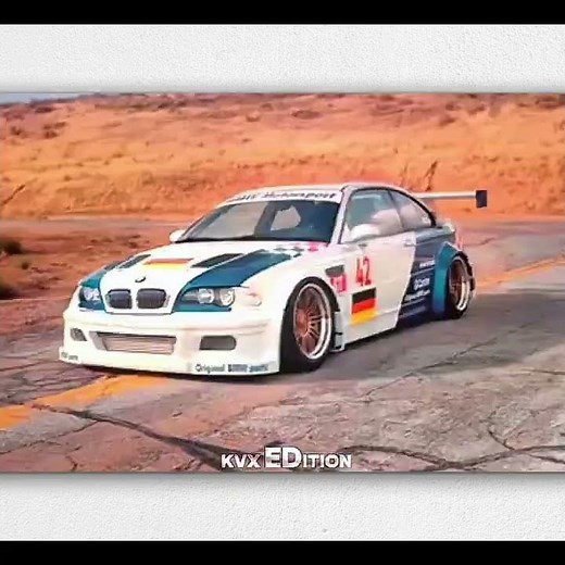 BMW GTR 4K Shakey Edit | Pure Power in Motion ⚡ | KVX Edition#bmw #kvxedition