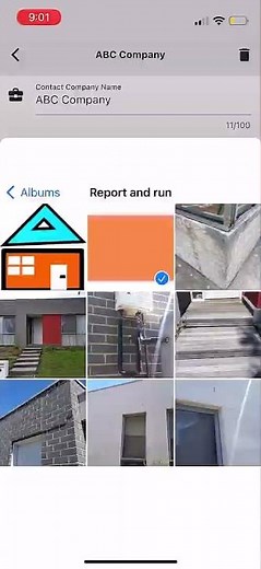 How to set a banner image in Report and Run version 2 (iOS)