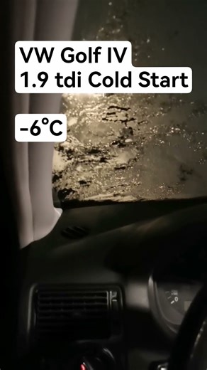 VW Golf MK 4 | 1.9 tdi | Cold Start
