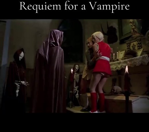Clip from Requiem for a Vampire (1972, Jean Rollin) #horrortok #horror #vampire #clips #french