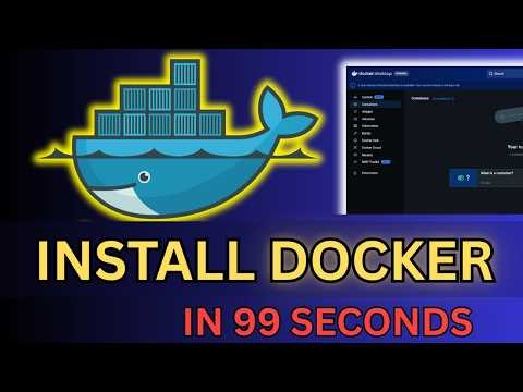 Install Docker Desktop on Windows... In 99 Seconds!