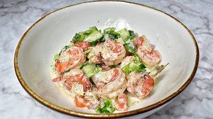 14K views · 92 reactions | Quick & Healthy Shrimp Salad for Dinner. | My Healthy Dining | Facebook