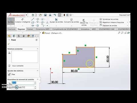 SW2 : la cotation sur Solidworks (couleurs d'esquisses)