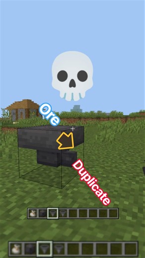 2 Hoppers = Infinite Items?! 🤯#minecraft #gaming