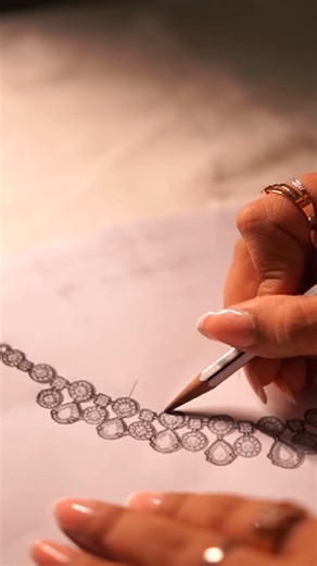Diamond Jewellery Designing Process 💎 | From Idea to Stunning Design #shorts #shortsfeed #viral