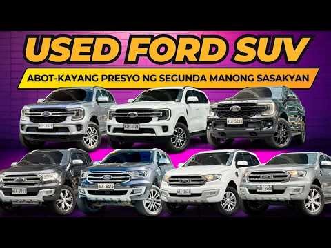 SECOND HAND FORD CARS FOR SALE | QUALITY USED SUV PHILIPPINES