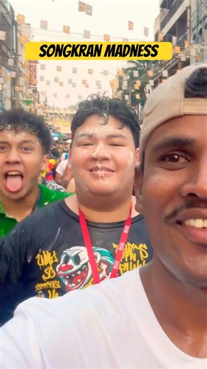 Crazy Songkran |Thai New Year | Water festival#songkran #ytshorts #trending #viral #youtube#thailand