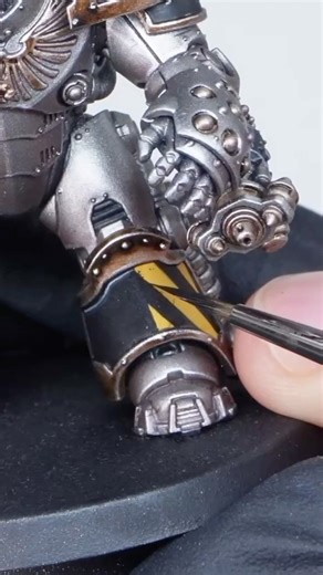 Painting Hazard Stripes With NO AIRBRUSH 🤯