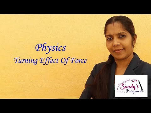 ICSE Class 8 Physics - Turning Effect of a force or Torque