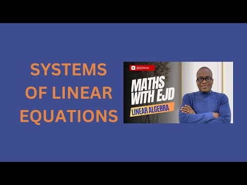 7. Systems of Linear Equations