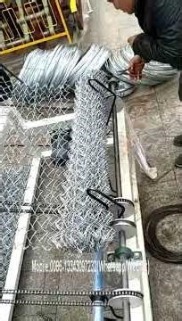 Fully Automatic Chain Link Machine #chainlinkmachine #chainlinkfencemachine #fencemachine