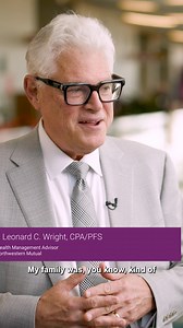 Learn what motivated Leonard C. Wright, CPA/PFS, CFP, ChFC, CLU, to go into financial planning. Then start your own financial planning career with the PFS™ credential. Link in bio. #CPA #accountant #finance | AICPA