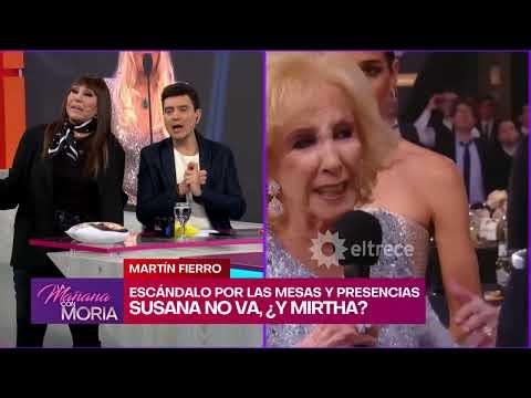 "A MIRTHA NO LE GUSTA SU TERNA": Gus Méndez aseguró que peligra la presencia de La Chiqui en los MF