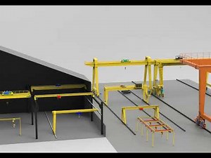 1 to 320 Ton Overhead Cranes, Gantry & Jib Cranes for Sale for Indoor & Outdoor Material Handling