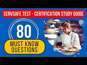ServSafe Manager Practice Test 2024 - Certification Exam Study Guide (80 Must Know Questions)