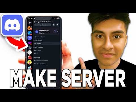 How To Make Discord Server On Mobile 2026! - Tutorial