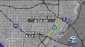 Construction to widen State Route 55 in central Orange County is just around the corner! The SR-55 improvement project is a partnership between the OC Transportation Authority and Caltrans with the goal to lessen traffic congestion. 👷🏻‍♂️🚧🏗️ https://abc7.la/3BrBpxh | ABC7