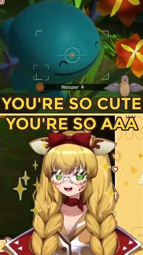 New Pokémon Snap: WOOPER!!! AAAAAAH!!! #shorts