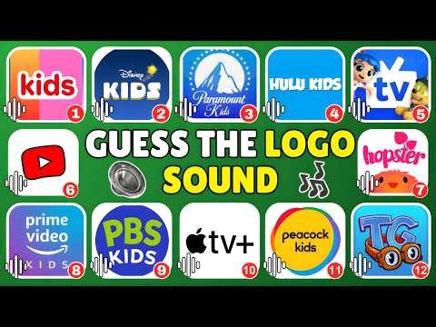 Guess The Streaming Logo Sound 🔊🎬 Kids & Family | Netflix Kids, Disney+ Kids, PBS Kids