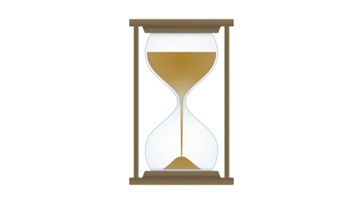 Sand Clock, Clock, Hourglass. Free Stock Video