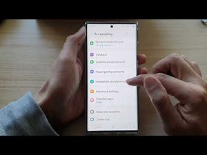 Galaxy S22/S22+/Ultra: How to Turn On/Off Auto Click After Pointer Stops