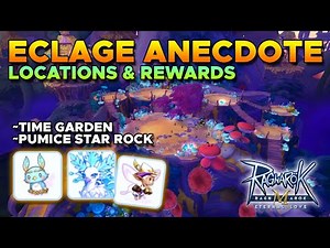 COMPLETE THE ECLAGE ANECDOTE & CLAIM THIS REWARDS - RAGNAROK MOBILE