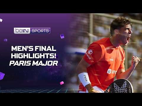 Tapia/Coello vs Galan/Chingotto | Premier Padel | Paris Major | Final Match Highlights