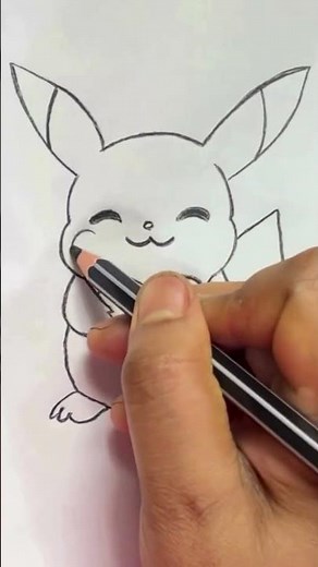 "How to Draw Pikachu ⚡🐭 | Easy Pokémon Drawing for Kids" #easydrawing #drawingtutorial #tips #art