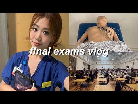 Final exams vlog of a London medical student