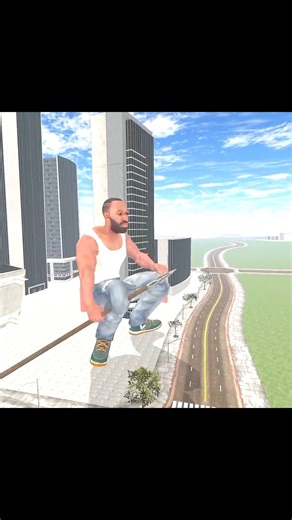 Franklin vs Giant Zombie NPC Fight In Indian Bike Driving 3D #shorts #indianbikedriving3d