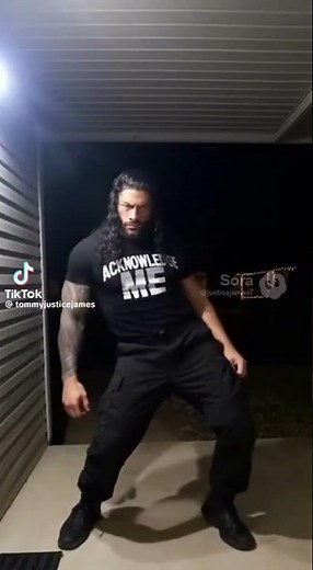 Roman Reigns Dancing video goes viral Video by justice james