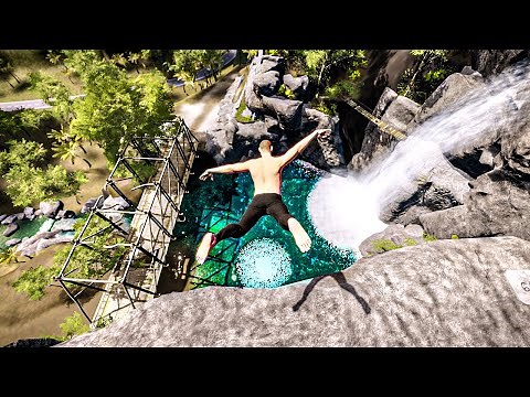 Tricking 0 Cliff Diving Compilation 4