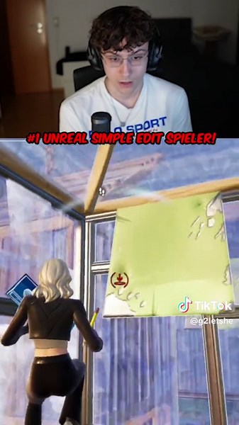 Erster Unreal Spieler mit Simple Edit in Fortnite