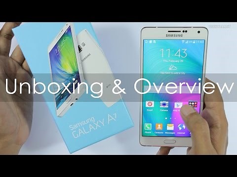Samsung Galaxy A7 Unboxing & Hands On Overview