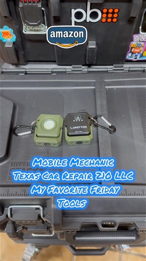 LAIMITTOS Mini Mechanic Light on Amazon Surprisingly GOOD 🔥| Mobile Mechanic Favorite Friday Tools