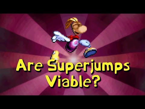 Are Superjumps viable in Rayman 1 Speedruns?