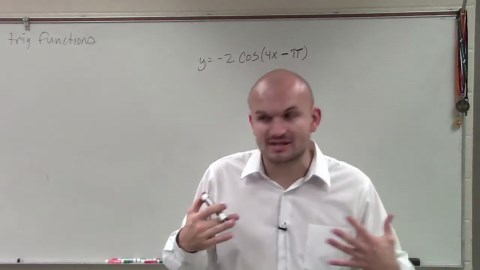 Graphing the cosine graph with multiple transformations