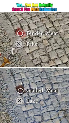 Yes... You Can Actually Start A Fire With Reflection #CrimsonDesert