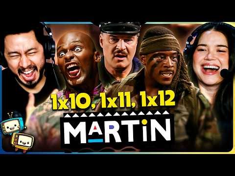 MARTIN (1992) 1x10, 1x11 & 1x12 Reaction! | Martin Lawrence | Tisha Campbell w/ Jaby Koay