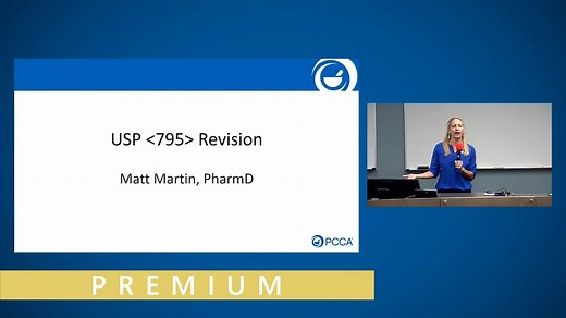 USP 795 — Is Your Pharmacy Ready?