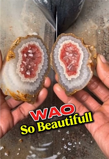 Discover the Tempting Red Geode: A Rare Natural Beauty